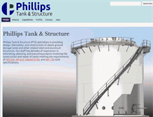 Tablet Screenshot of phillipstank.com